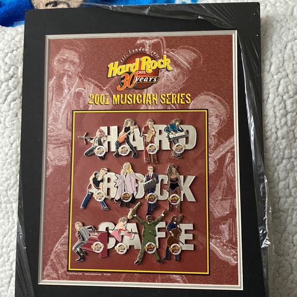 Hard Rock Cafe Other - LE 2001 HardRock Musician Series pin set